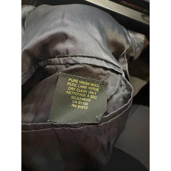 Brooks Brothers Blazer Sport Coat Jacket Men XL/2xl Gray Wool Plaid No Size Tag - Picture 4 of 16